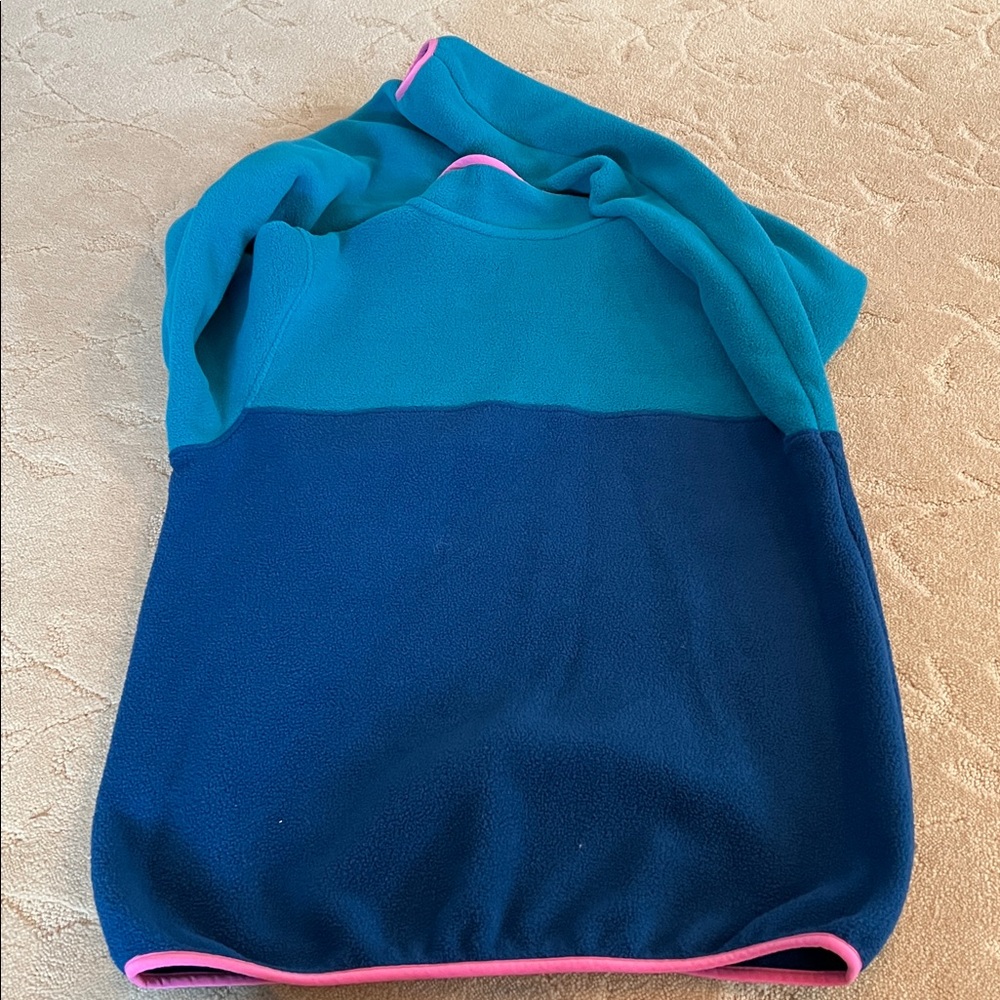 Patagonia Women's Lightweight Synchilla Snap-T Fleece Pullover Blue Small - Picture 5 of 5
